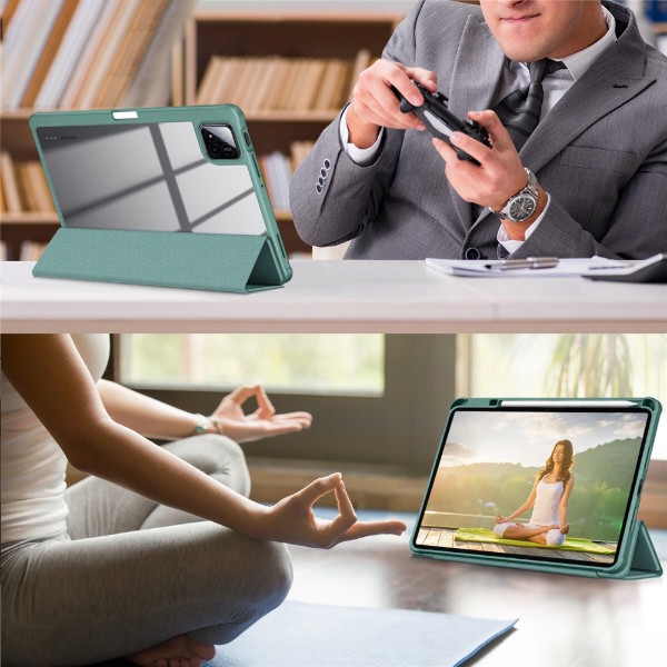 Фото - Чохол для планшету BeCover Soft Edge TPU з кріпленням for Xiaomi Pad 7/7 Pro 11.2" Dark Green (715540)